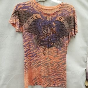 Sinful XL burnout tee